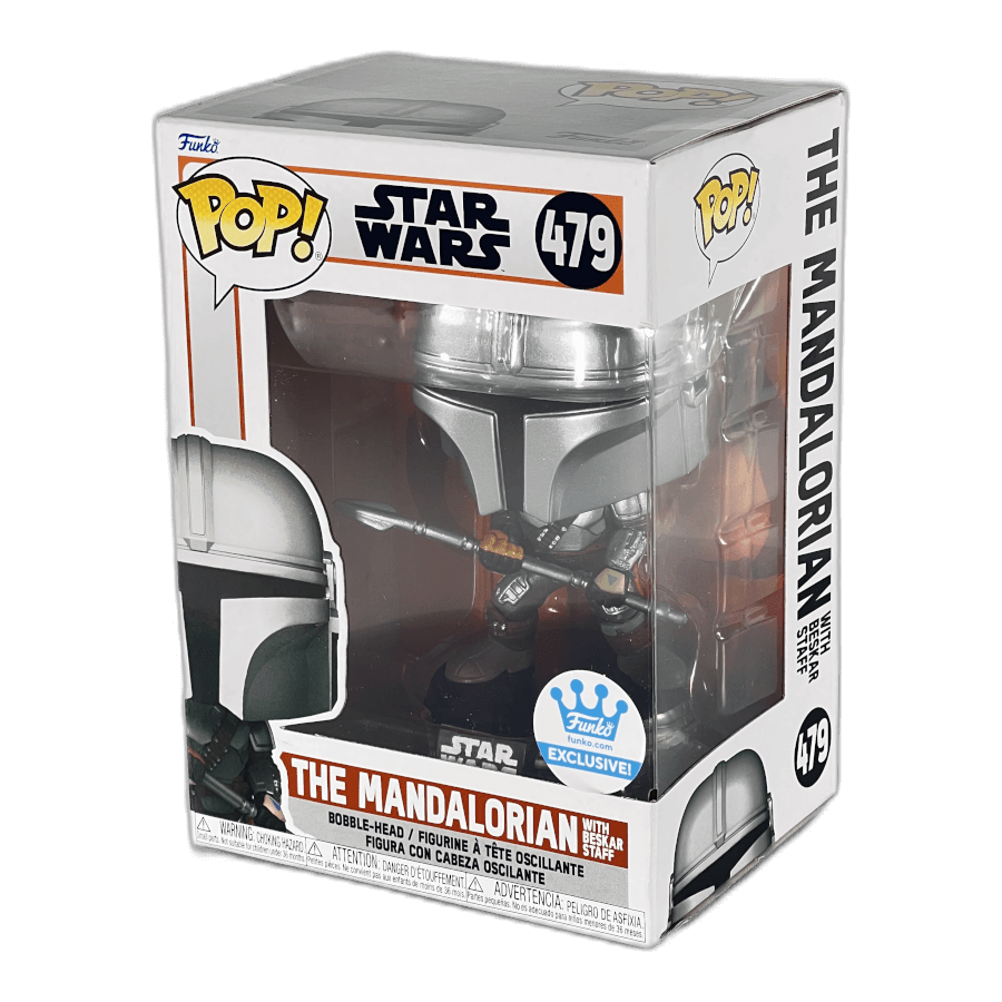 The Mandalorian with Beskar Staff 479 - Star Wars - Funko Pop
