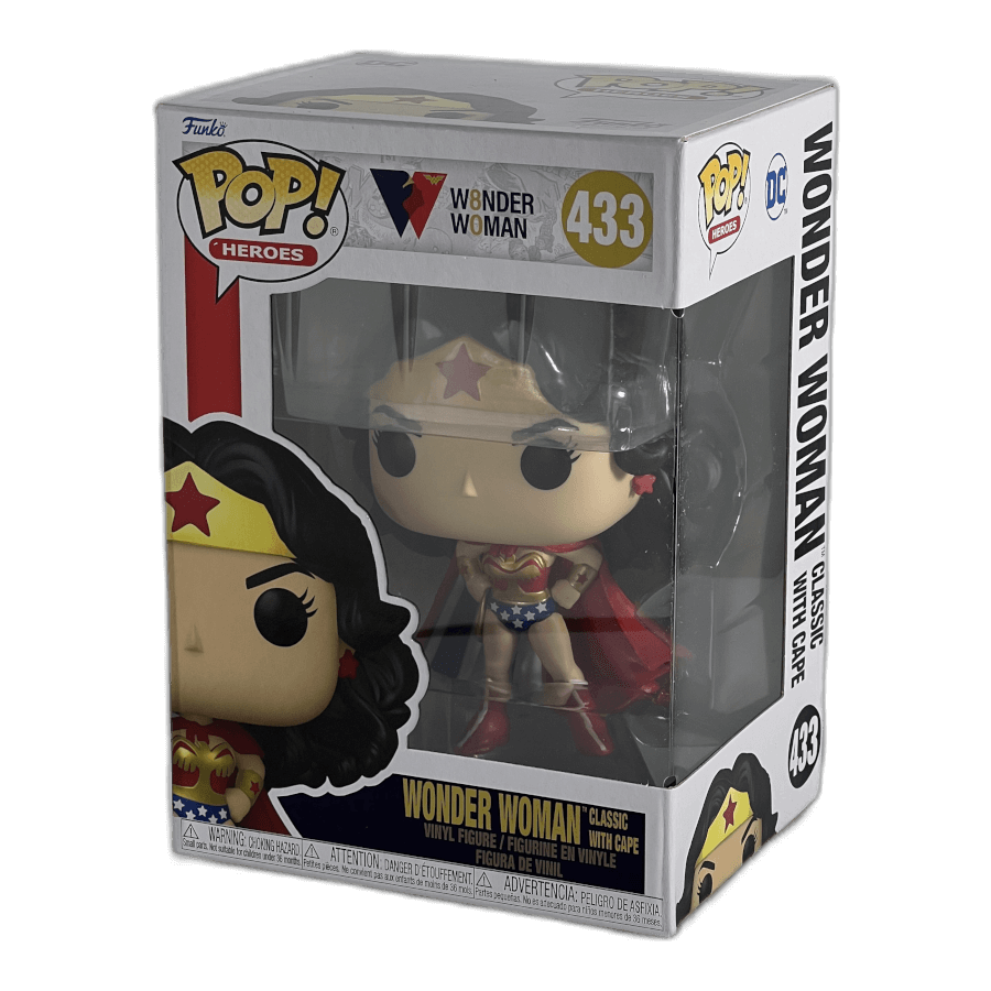Wonder Woman Classic with Cape 433 - Funko Pop
