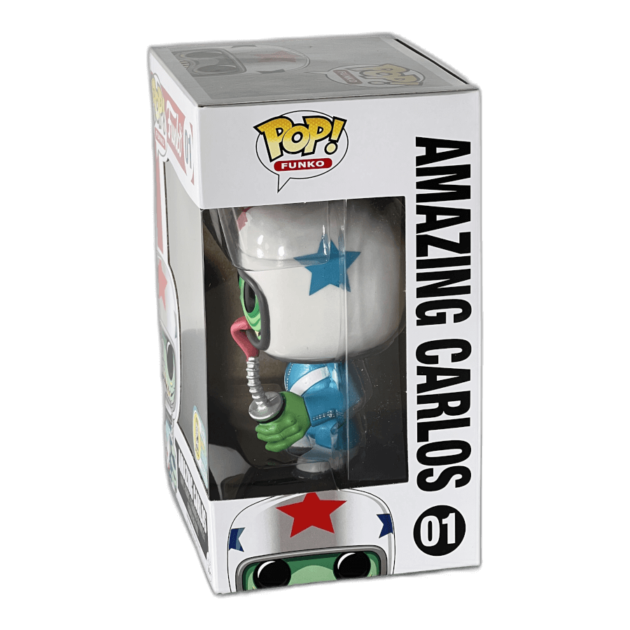 Amazing Carlos 01 - Blue Suit (Limited Edition) - 2016 Comic Con Convention - Funko Pop