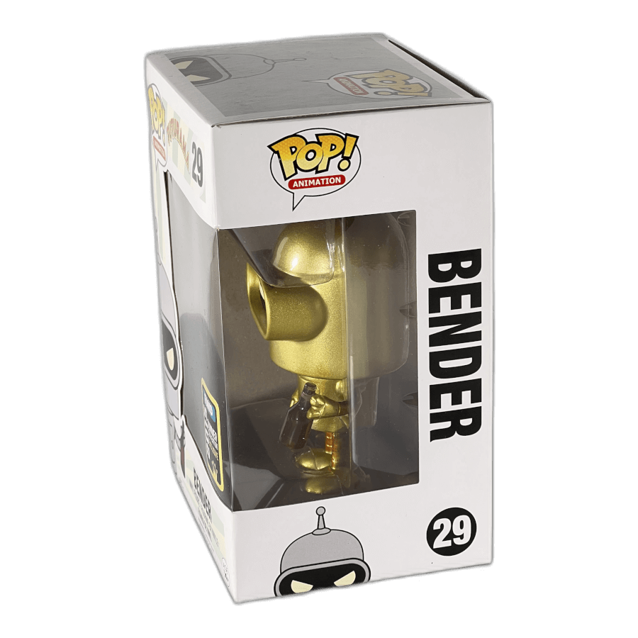 Bender (Gold) 29 - 2015 Summer Convention - Rare Funko Pop