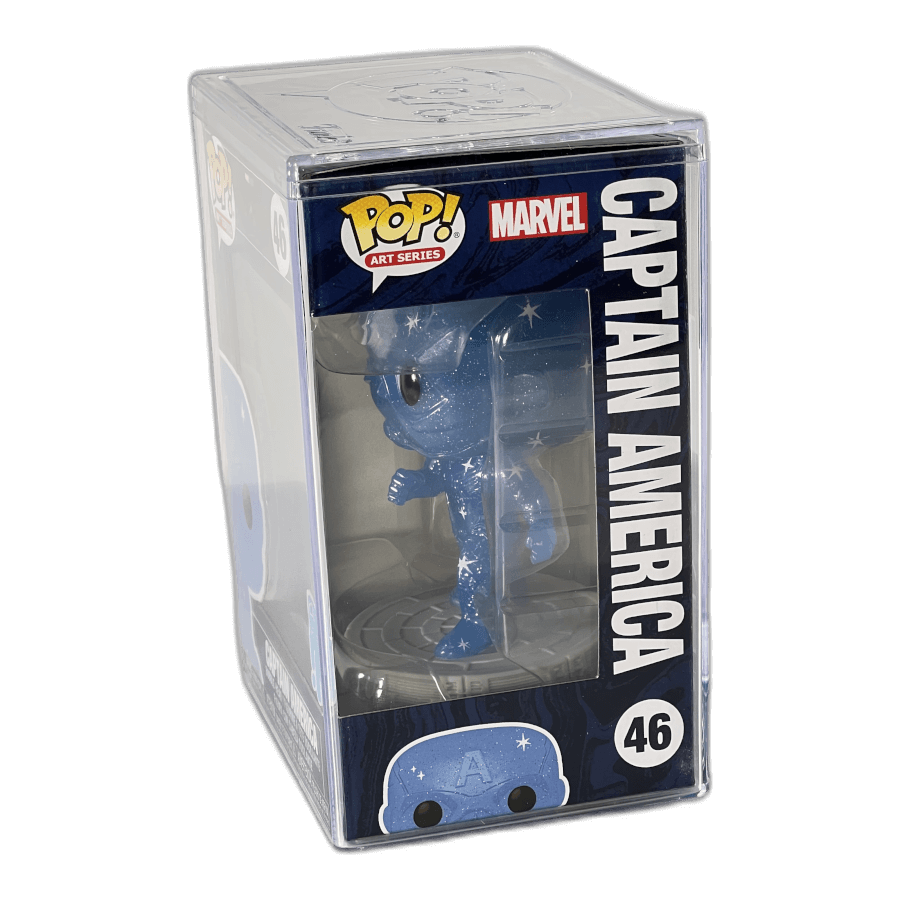 Captain America (Blue) (Art Series) 46 - Infinity Wars - Funko Pop