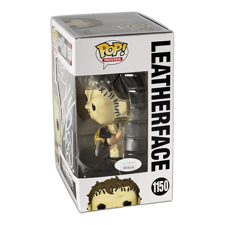 Leatherface 1150 - Signed by Andrew Bryniarski Certified! - Texas Chain Saw Massacre - Funko Pop