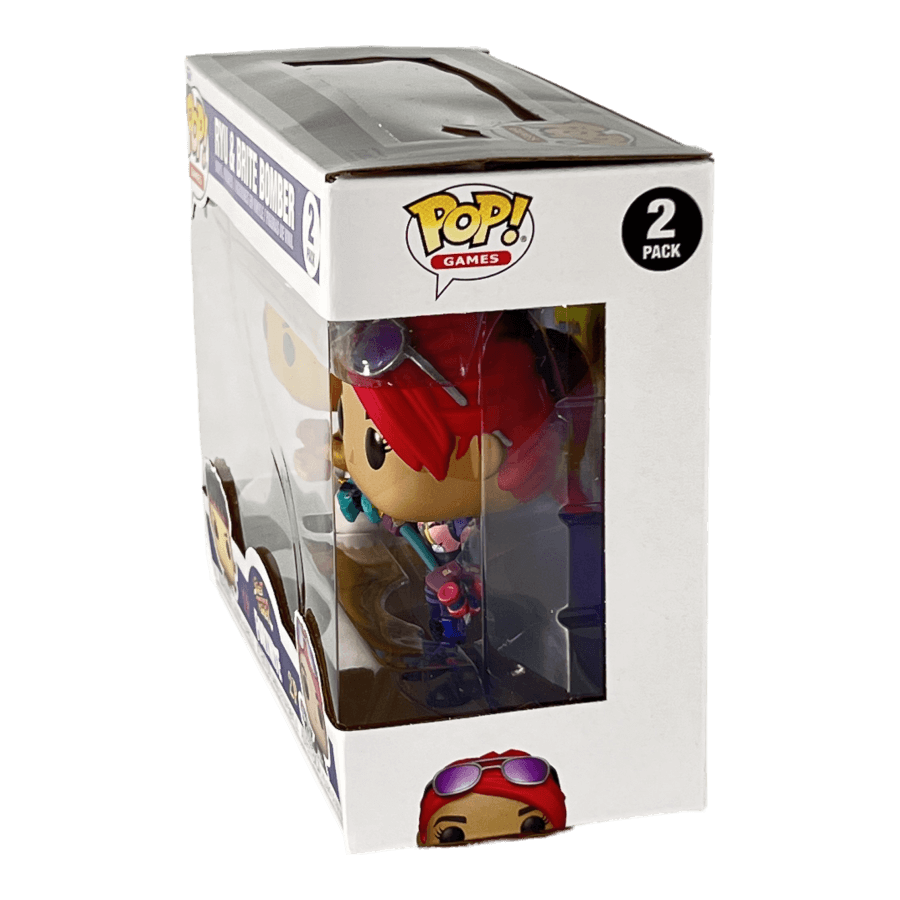 Ryu & Brite Bomber - 2 Pack - Street Fighter Fortnite - Funko Pop