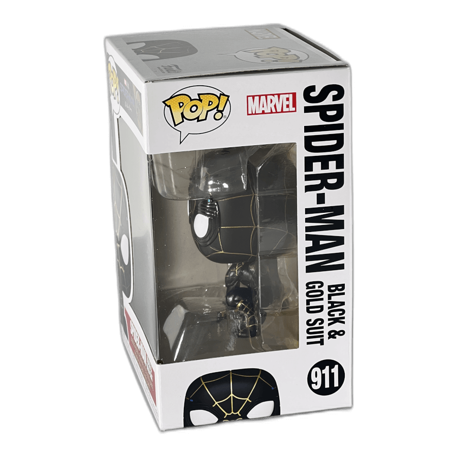 Spider-Man Black & Gold Suit 911 - Spiderman - Funko Pop