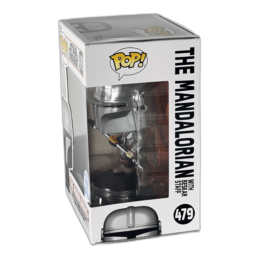 The Mandalorian with Beskar Staff 479 - Star Wars - Funko Pop