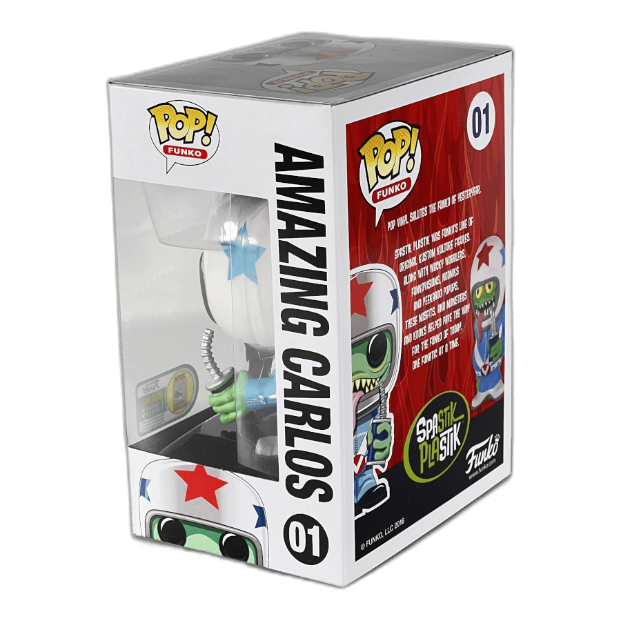Amazing Carlos 01 - Blue Suit (Limited Edition) - 2016 Comic Con Convention - Funko Pop