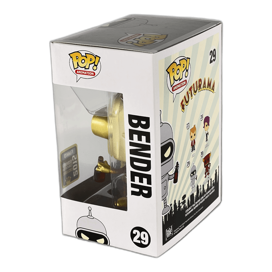 Bender (Gold) 29 - 2015 Summer Convention - Rare Funko Pop