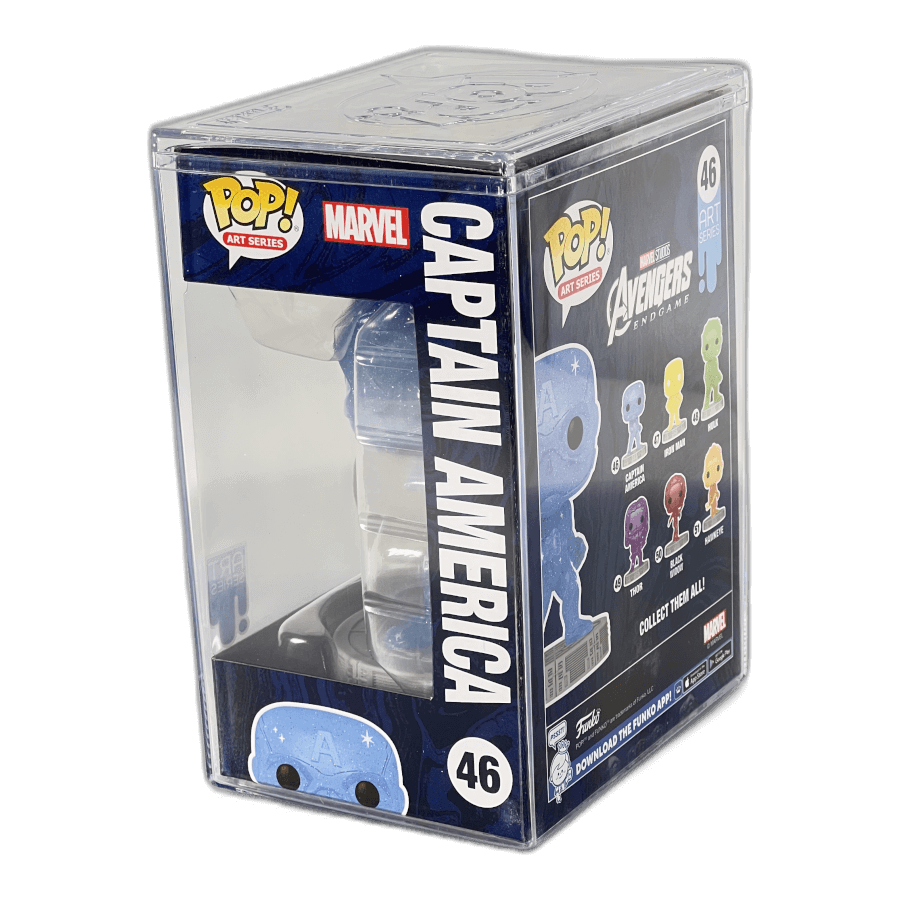 Captain America (Blue) (Art Series) 46 - Infinity Wars - Funko Pop