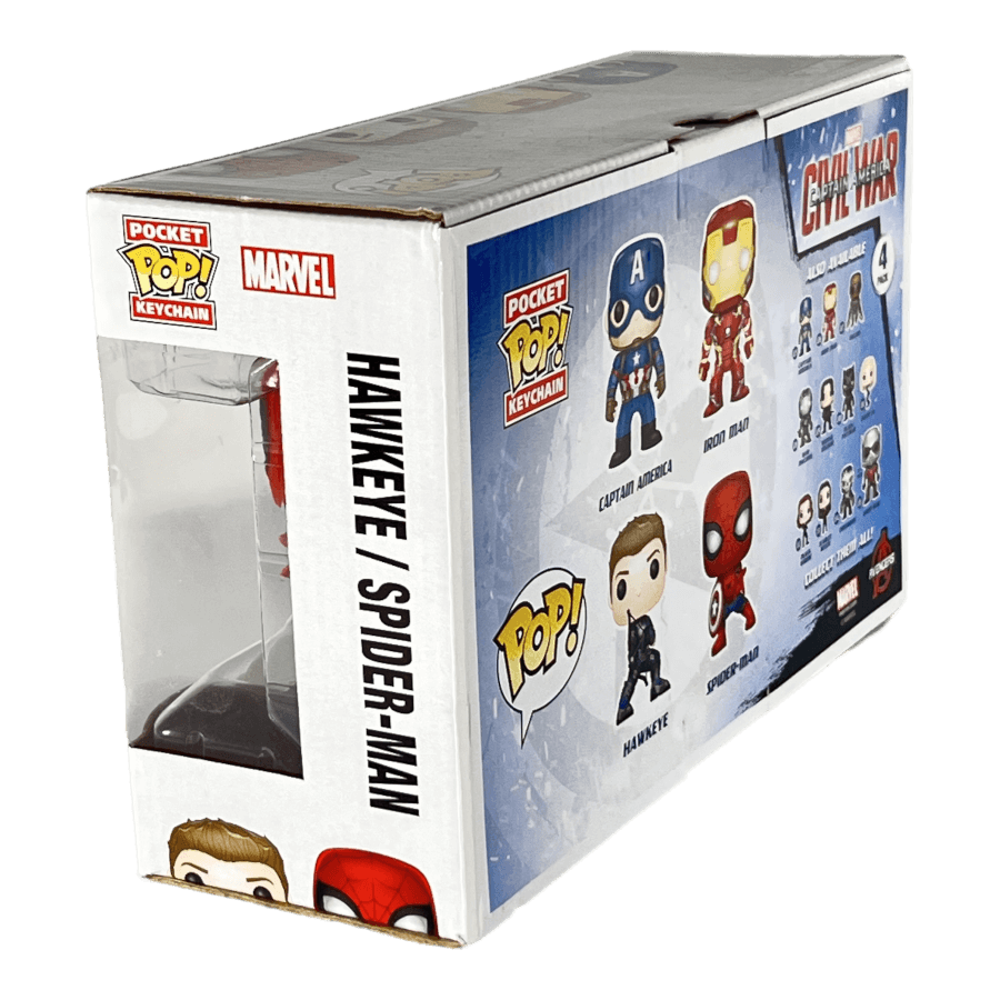 Captain America / Iron Man / Hawkeye / Spider-Man - 4 Pack - Civil War - Funko Pop