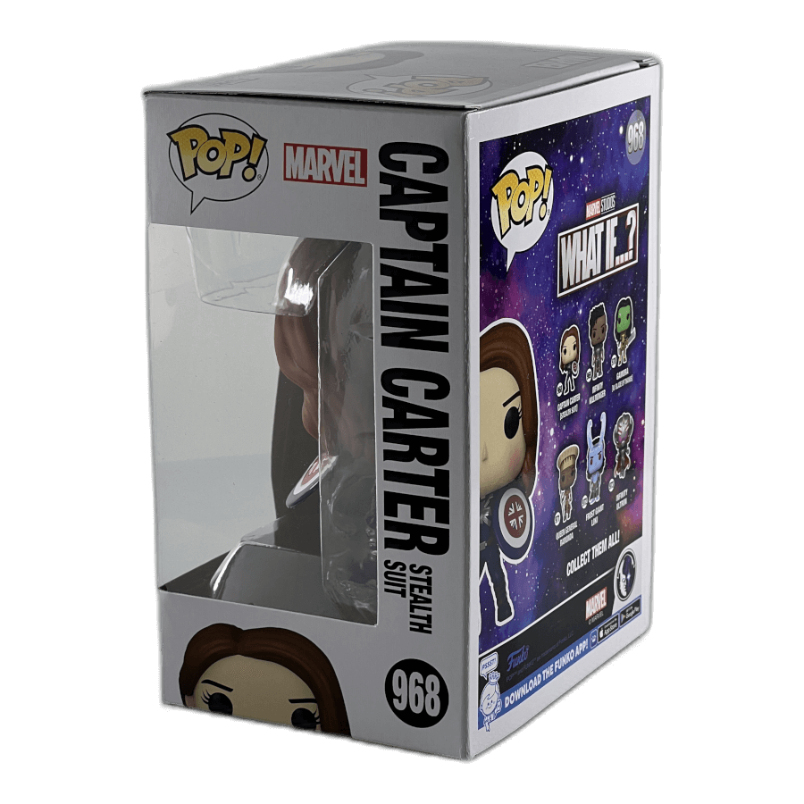 Captain Carter Stealth Suit 968 - What If Marvel - Funko Pop
