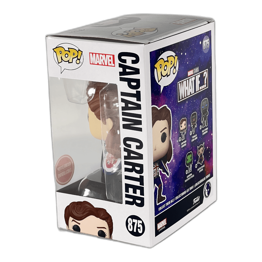 Captain Carter 875 - What If Marvel - GameStop Exclusive - Funko Pop