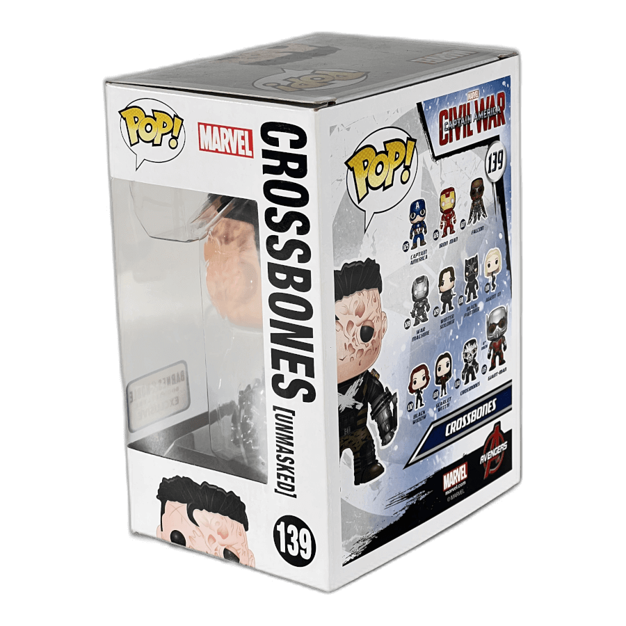 Crossbones (Unmasked) 139 - Civil War - Funko Pop
