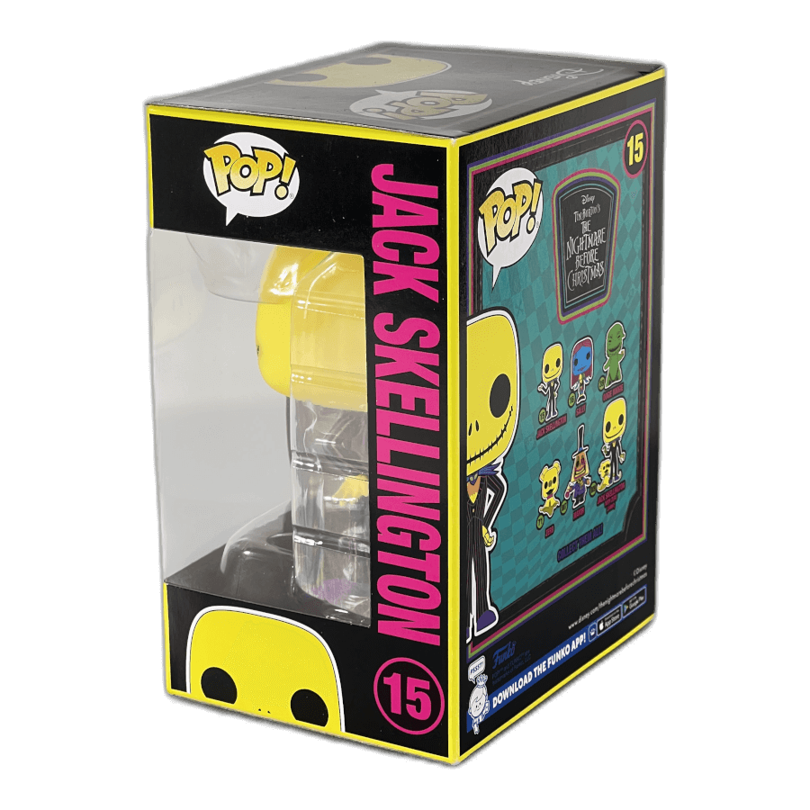 Jack Skellington 15 (Black Light) - Disney - Funko Pop