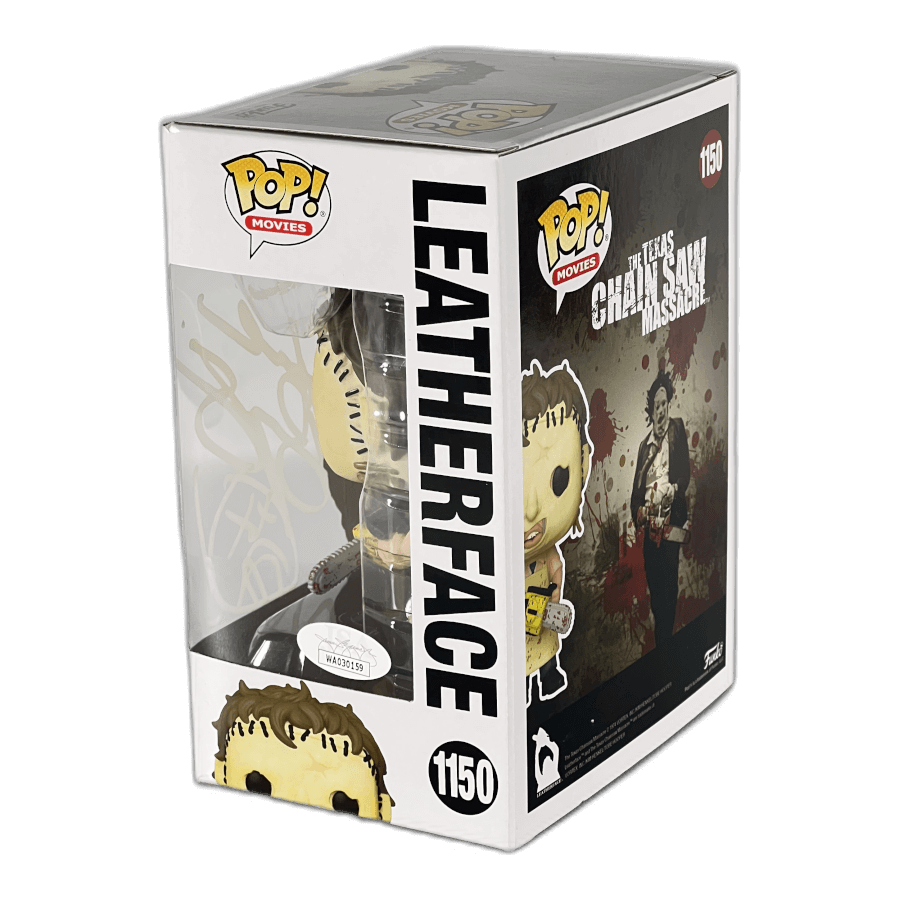 Leatherface 1150 - Signed by Andrew Bryniarski Certified! - Texas Chain Saw Massacre - Funko Pop