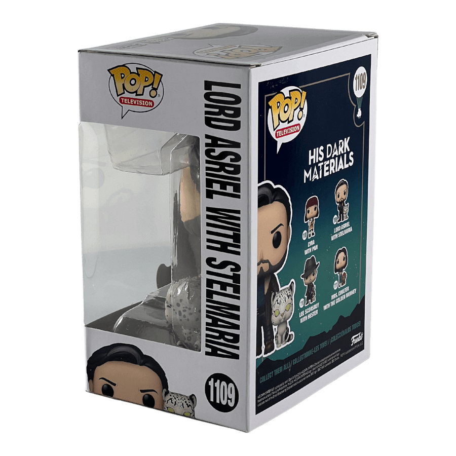Lord Asriel with Stelmaria 1109 - His Dark Materials - Funko Pop