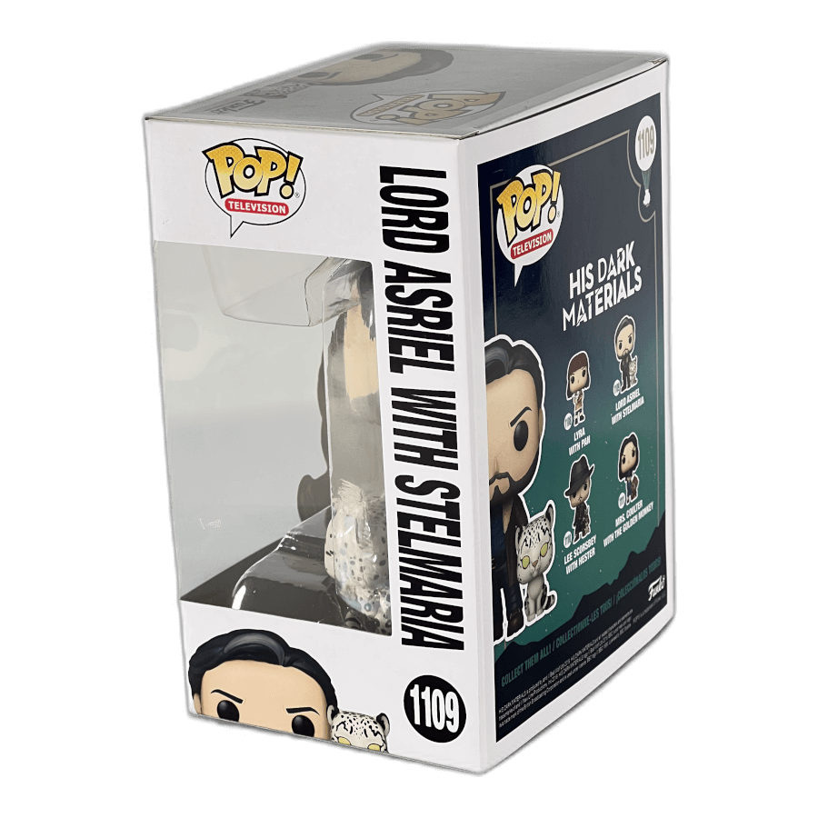 Lord Asriel with Stelmaria 1109 - His Dark Materials - Funko Pop
