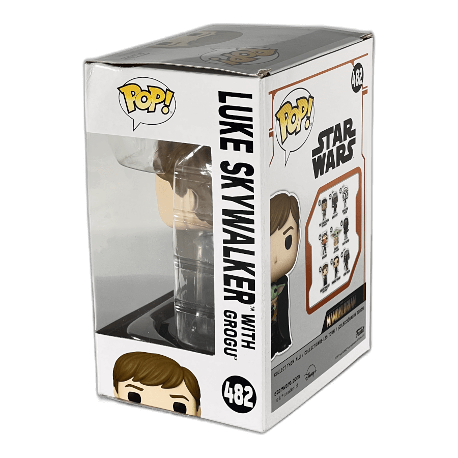 Luke Skywalker with Grogu 482 - Star Wars - Funko Pop