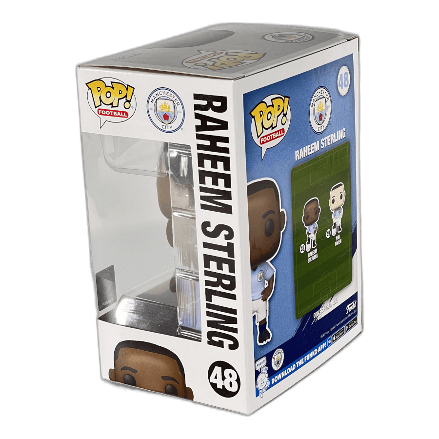 Raheem Sterling 48 - Manchester City Football - Funko Pop