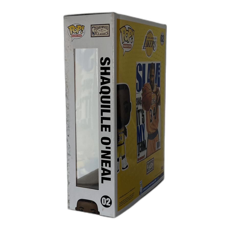 Shaquille O'Neal 02 - NBA Slam - Funko Pop w/ Magazine