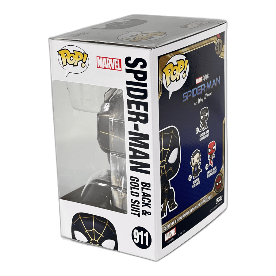Spider-Man Black & Gold Suit 911 - Spiderman - Funko Pop