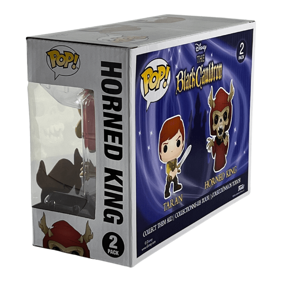 Taran & Horned King 2 Pack - 2019 Summer Convention - The Black Cauldron Disney - Funko Pop