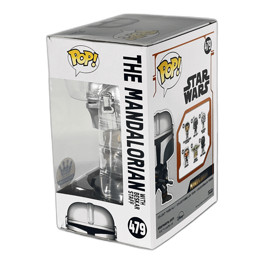 The Mandalorian with Beskar Staff 479 - Star Wars - Funko Pop