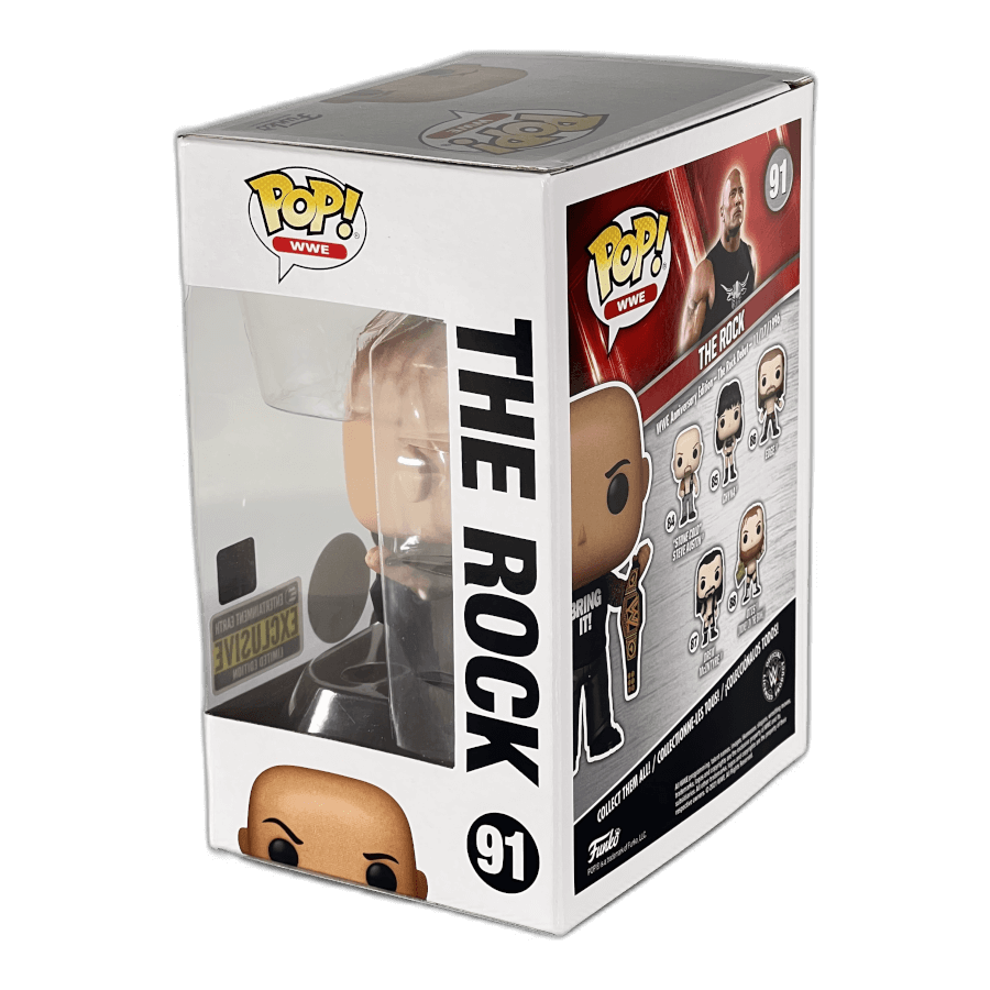 The Rock 91 (25 Anniversary) EE Exclusive - WWE - Funko Pop