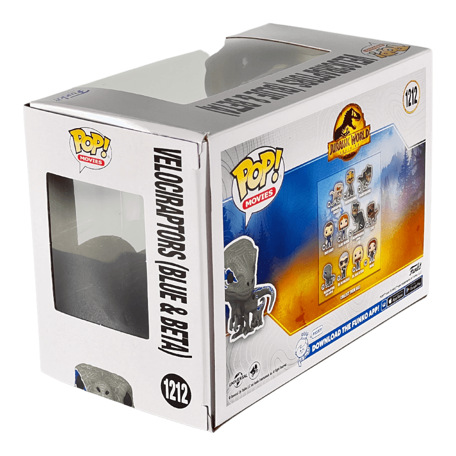 Velociraptors (Blue & Beta) 1212 - Jurrasic World - Funko Pop