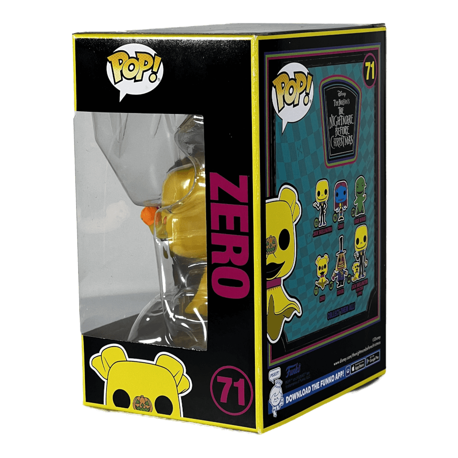 Zero 71 - Black Light - Disney - Funko Pop