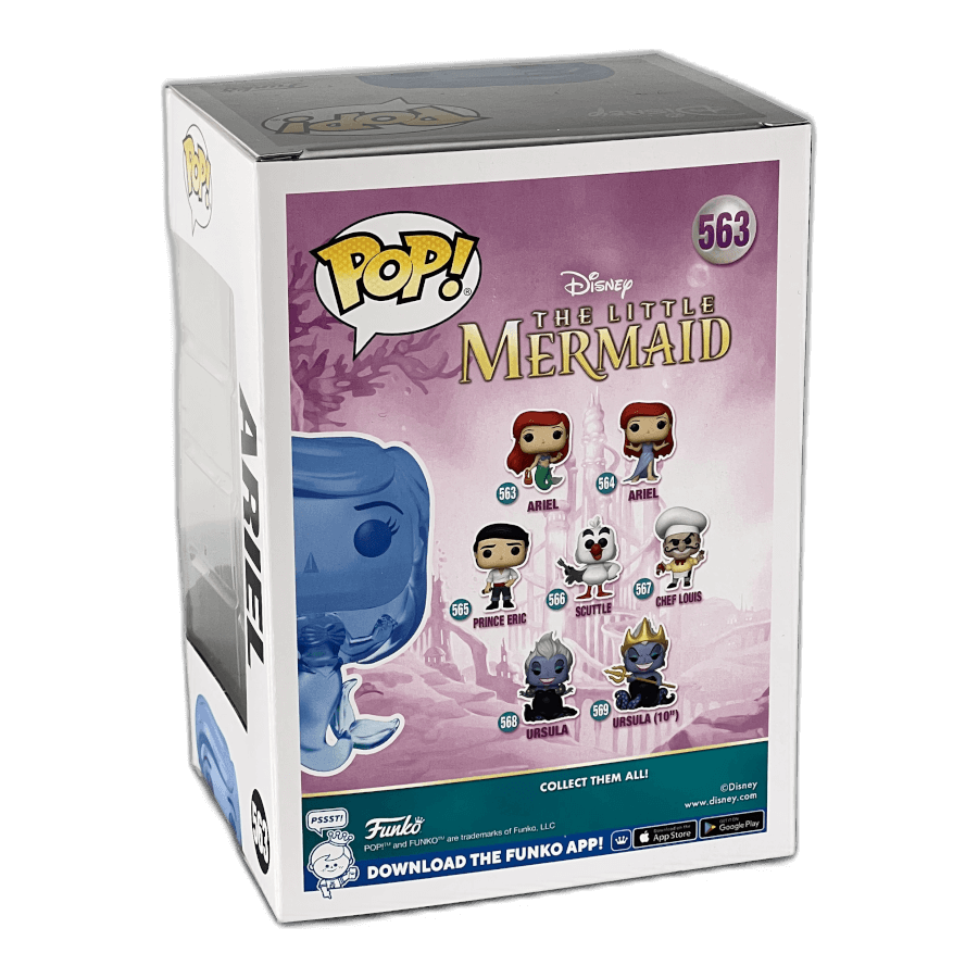 Ariel (Translucent Blue) 563 - The Little Mermaid - Funko Pop - EE Exclusive