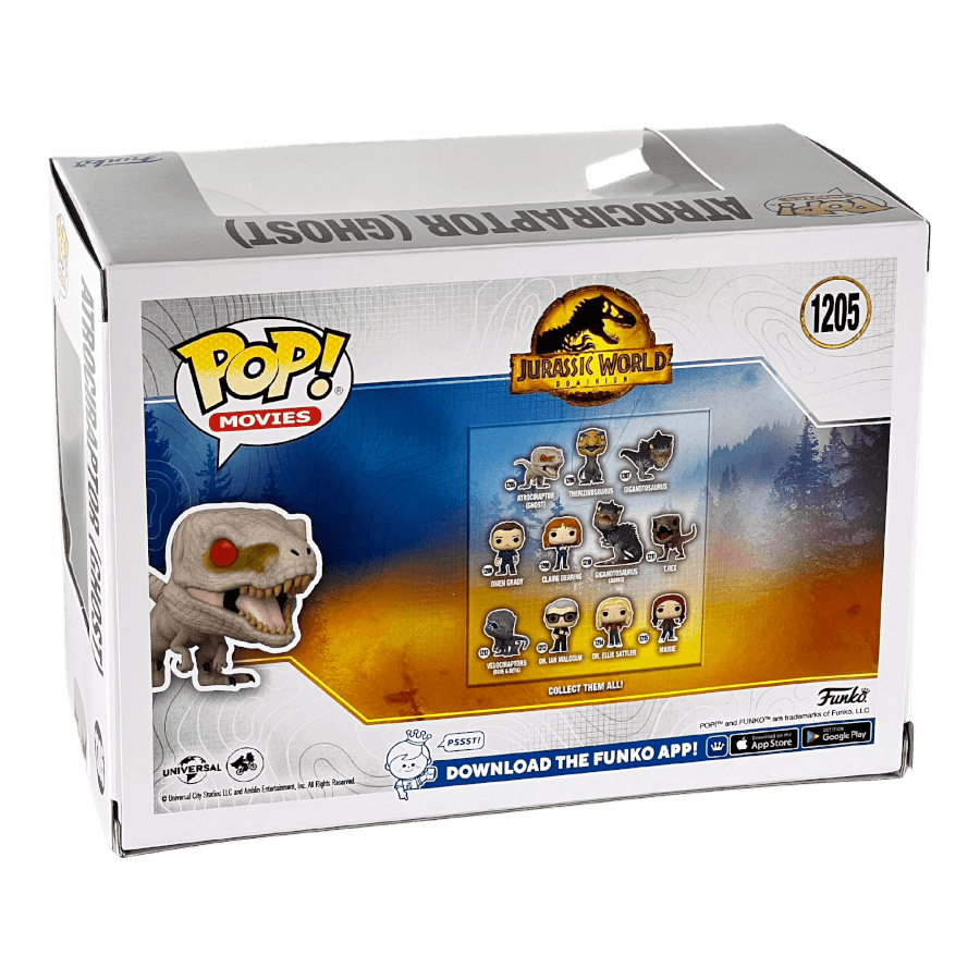 Atrociraptor (Ghost) 1205 - Jurassic World - Funko Pop
