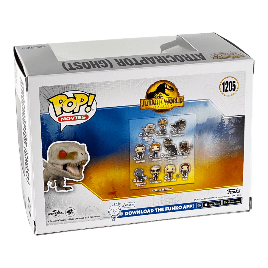 Atrociraptor (Ghost) 1205 - Jurassic World - Funko Pop