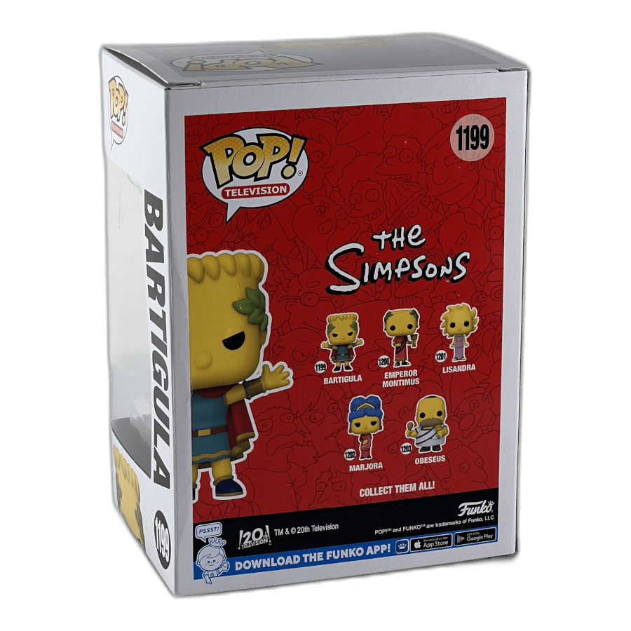 Bartigula 1199 - Bart The Simpsons - Funko Pop