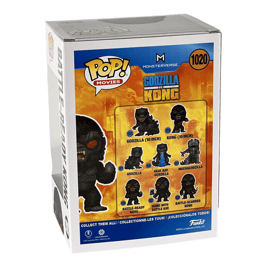 Battle-Ready Kong 1020 - Godzilla vs Kong - Funko Pop