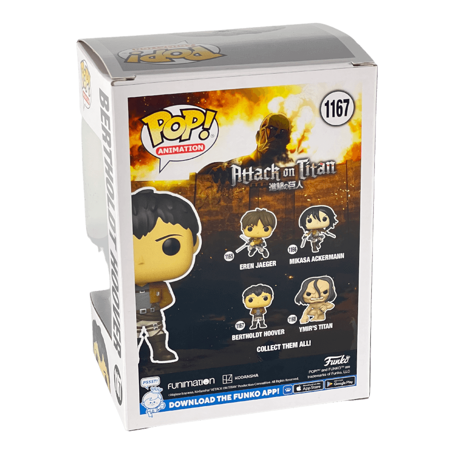 Bertholdt Hoover 1167 - Attack on Titan - Funko Pop