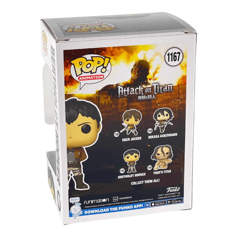Bertholdt Hoover 1167 - Attack on Titan - Funko Pop