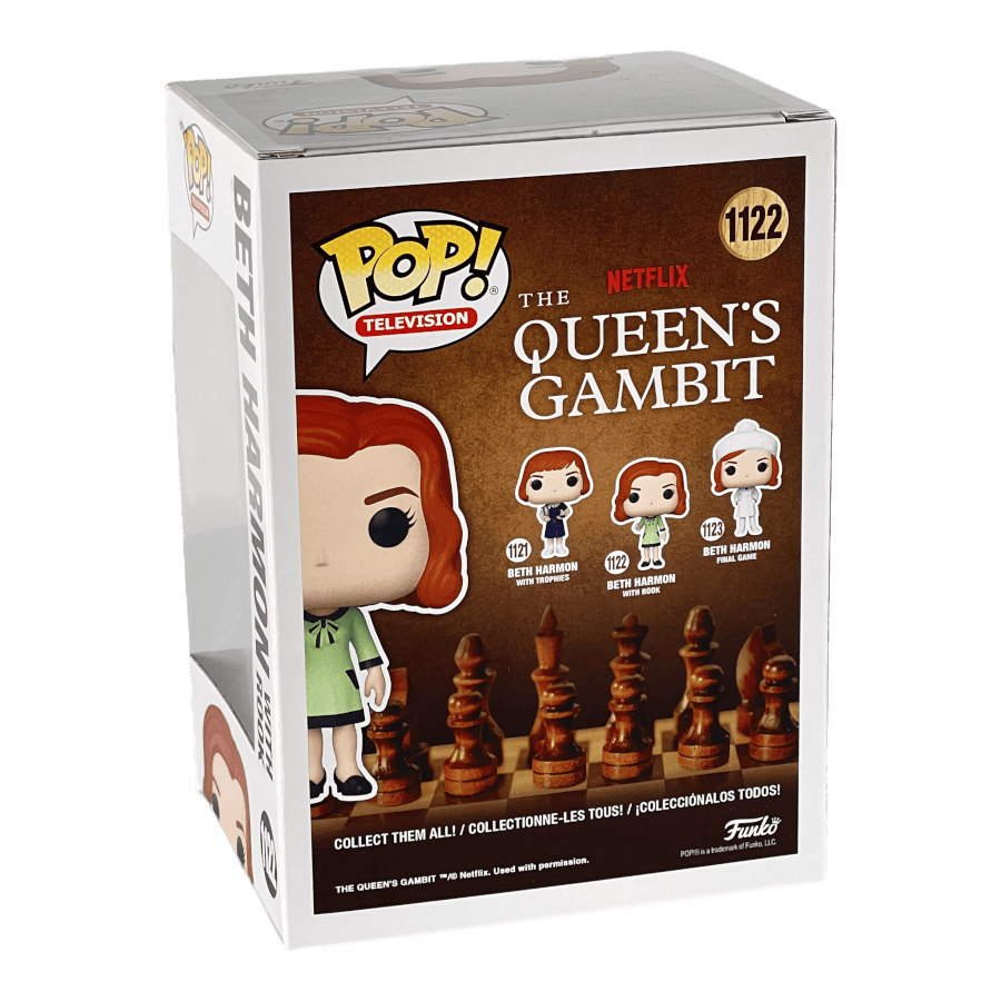 Beth Harmon with Rook 1122 - Queen's Gambit - Funko Pop