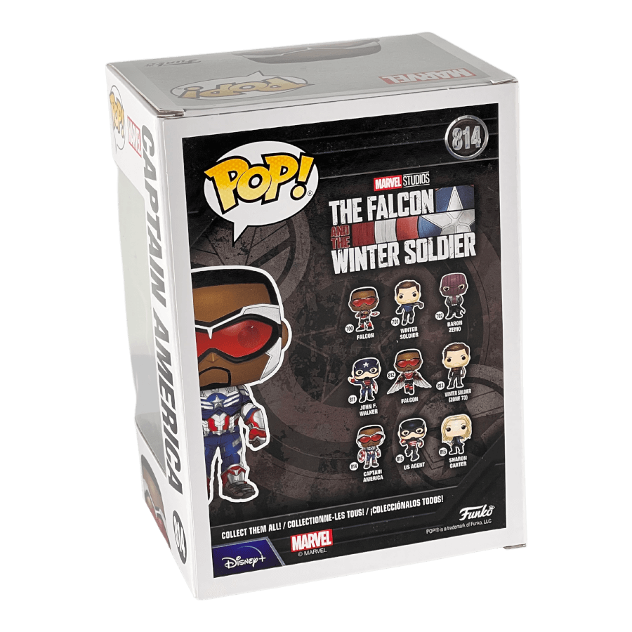 Captain America 814 - The Falcon and the Winter Soldier - Funko Pop