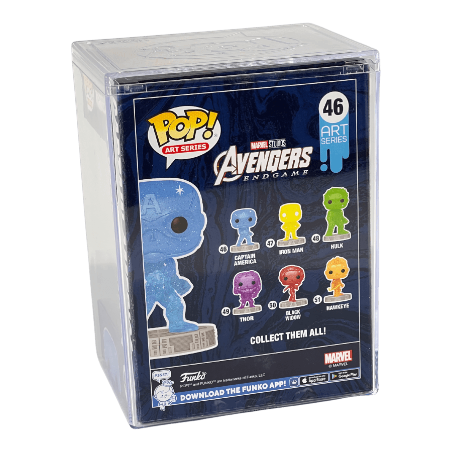 Captain America (Blue) (Art Series) 46 - Infinity Wars - Funko Pop