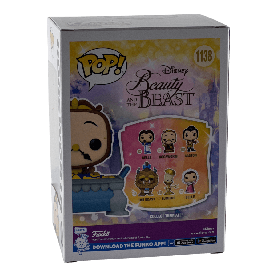 Cogsworth 1138 - Beaty and the Beast - Funko Pop