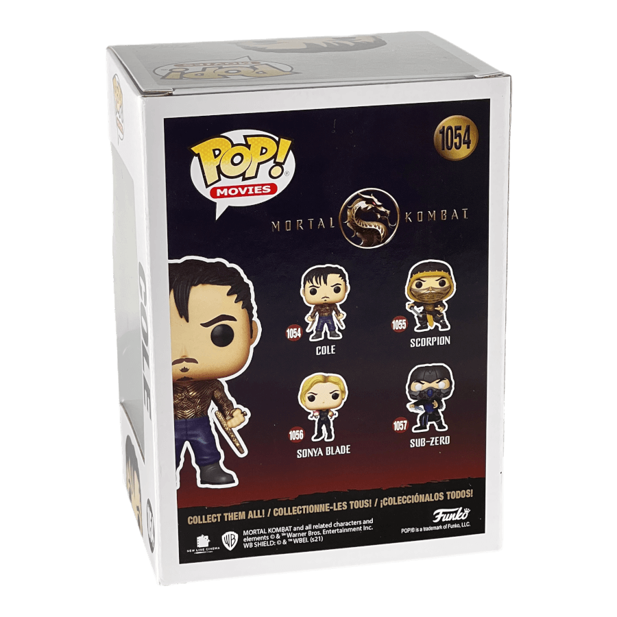 Cole 1054 - Mortal Kombat - Funko Pop