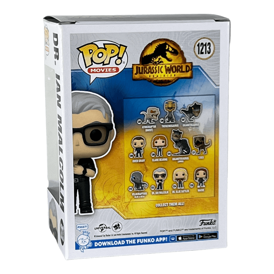 Dr. Ian Malcolm 1213 - Jurassic World - Funko Pop