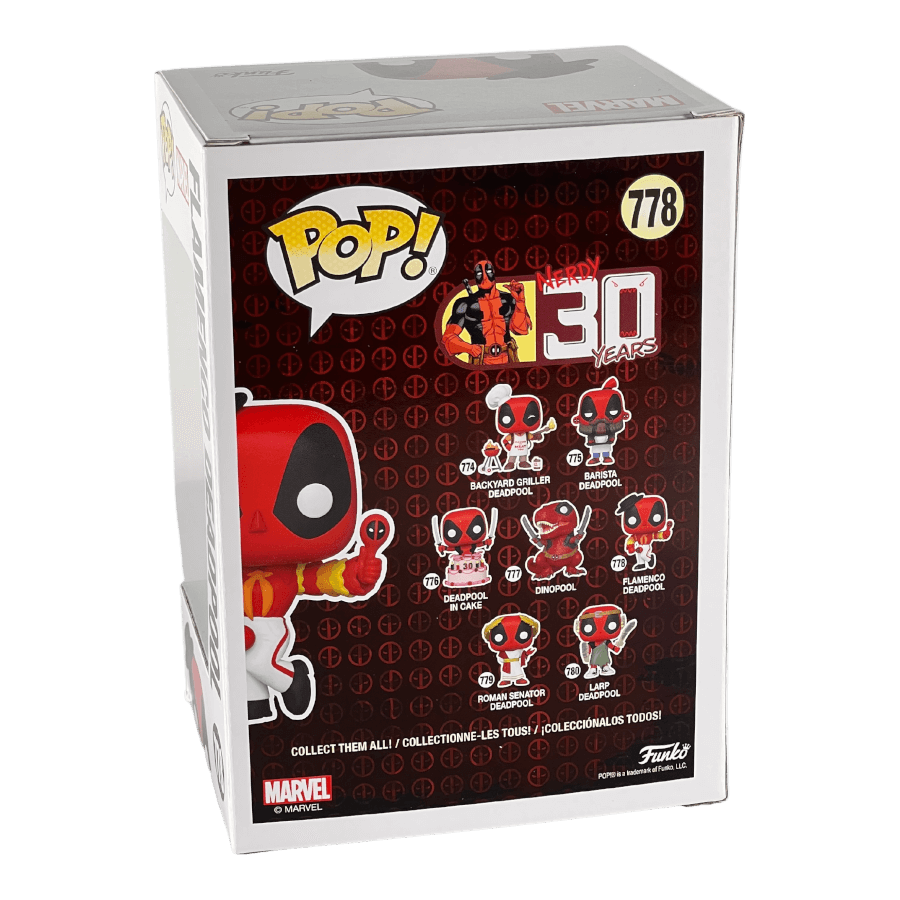 Flamenco Deadpool 778 - Marvel - Funko Pop
