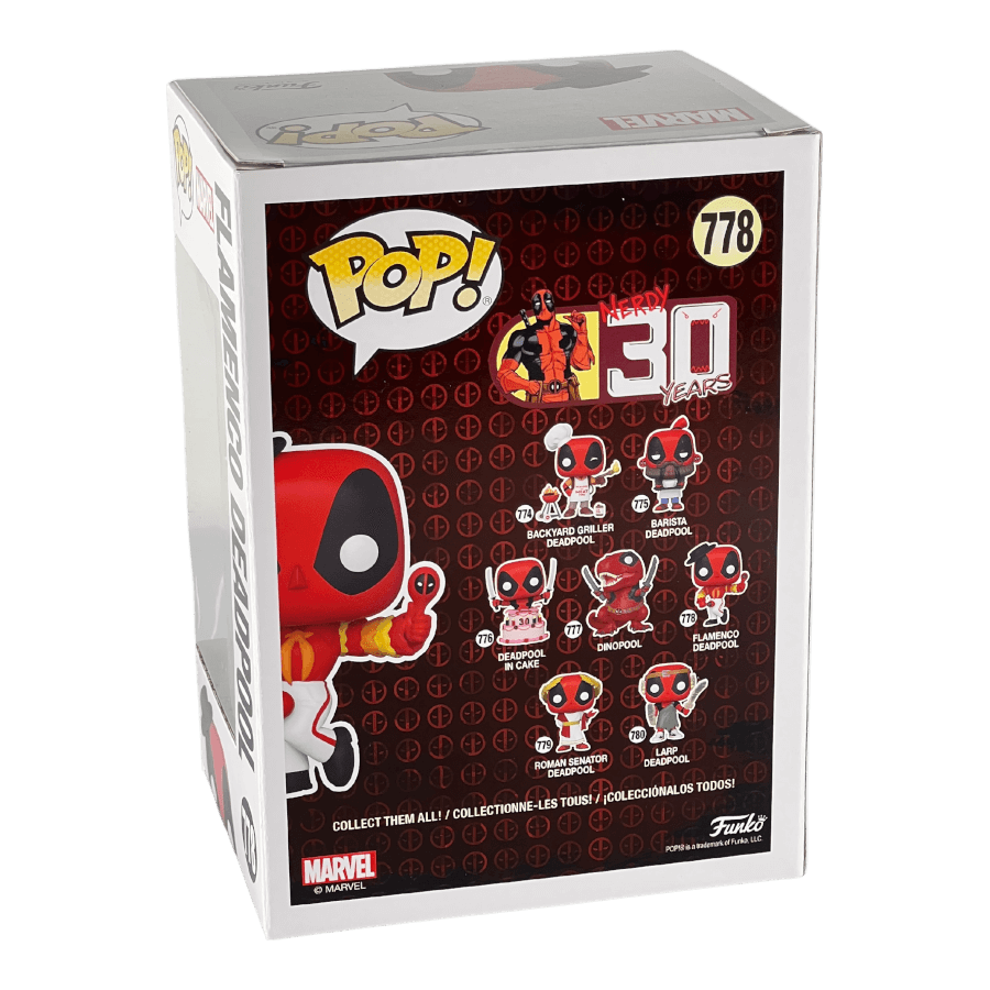 Flamenco Deadpool 778 - Marvel - Funko Pop