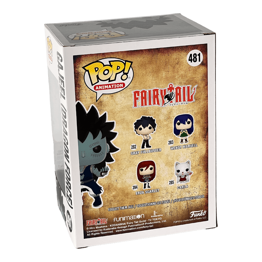 Gajeel (Dragon Force) 481 - 2019 Spring Convention - FairyTail - Funko Pop