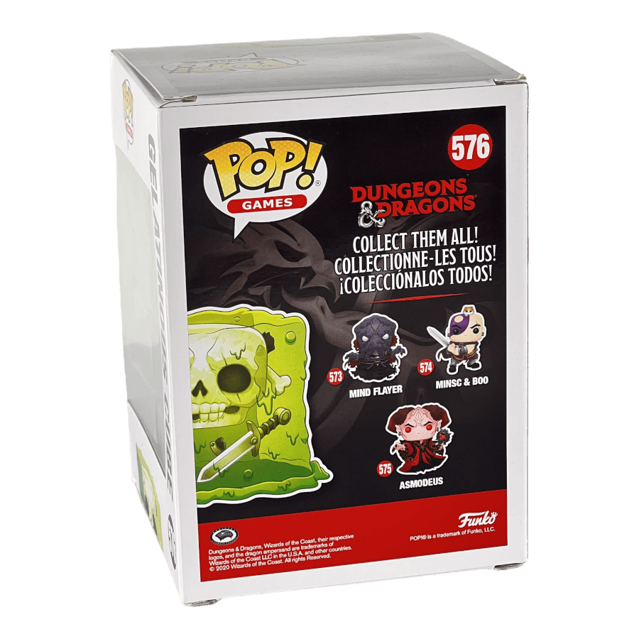 Gelatinous Cube 576 - 2020 Spring Convention - Dungeons and Dragons - Funko Pop