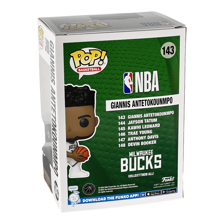 Giannis Antetokounmpo 143 - Milwakee Bucks NBA Champions - Funko Pop