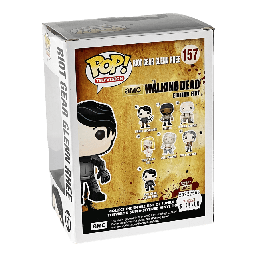 Riot Gear Glenn Rhee 157 - The Walking Dead - Funko Pop