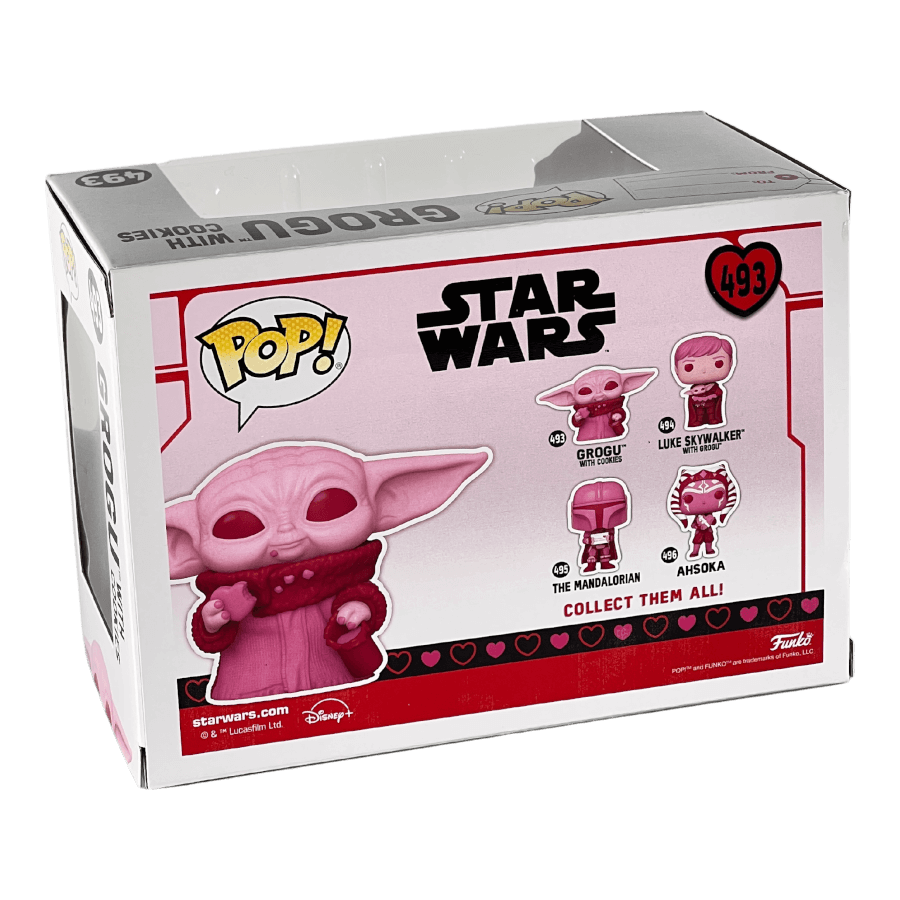 Grogu with Cookies (Pink) 493 - Star Wars - Funko Pop