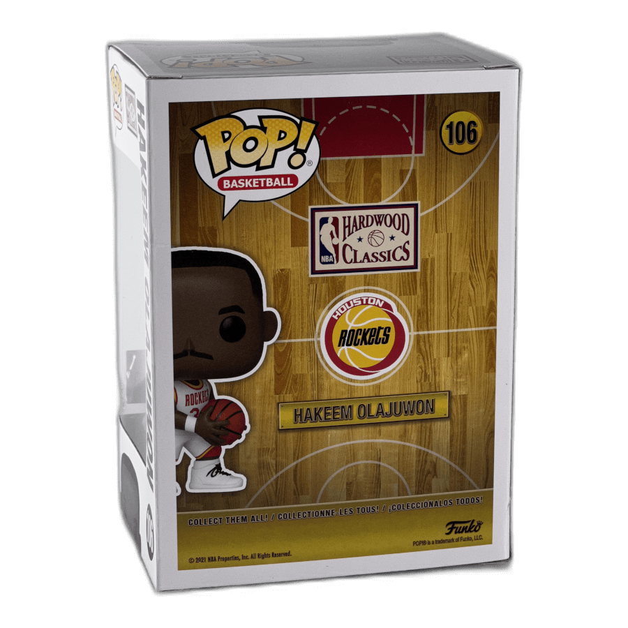 Hakeem Olajuwon 106 - Houston Rockets NBA - Funko Pop